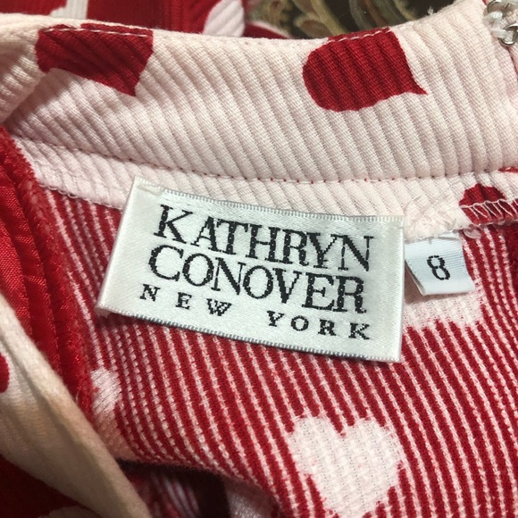 Vintage Kathryn Conover Heart Sheath Dress - Picture 4 of 8